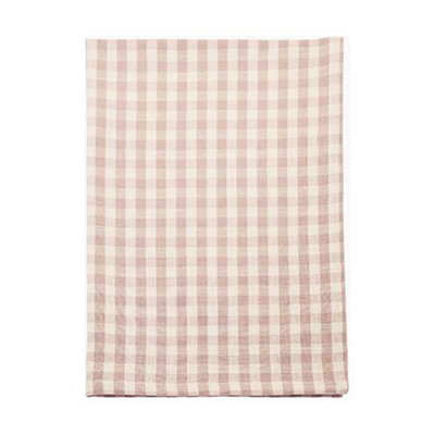 Walton & Co Gingham Plaster Pink Set Of 2 Tea Towels from B&Q