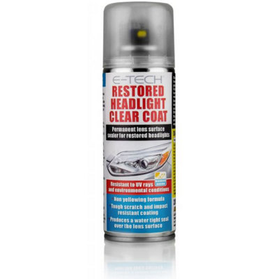 E-Tech - Restored Headlight Clear Coat 200ml - Image 6