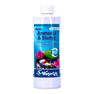 Waterlife Bacterlife P Digests Ammonia & Sludge Treatment Pond Koi Fish Garden from B&Q