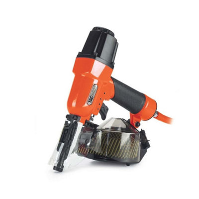 Tacwise Dcn50Lhh Pneumatic Mini Coil Nailer 50mm Air Nail Gun Lightweight 1.5Kgs from B&Q