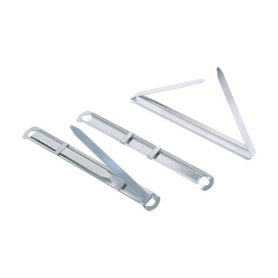Rapesco Fc020850 Two-Piece Paper FastenersPack Of 50 from B&Q