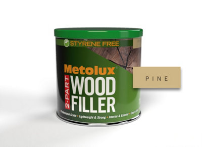 Metolux 2 Part Styrene Free Wood Filler 770MlPine from B&Q