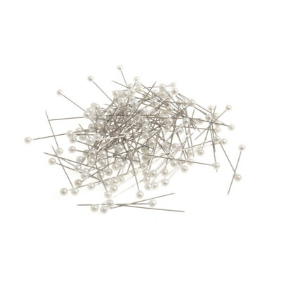Occasions - Bulk Unisex Multicolor Occasions - Bulk Pins: Pearl: Metal: 3.75Cm X 4Mm: Pack Of 144: Pearl - Image 3