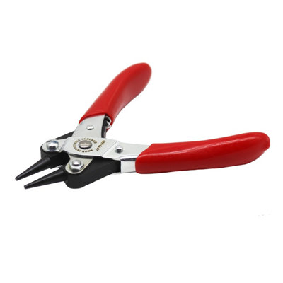 Maun Round Jaws Parallel Plier Return Spring Comfort Grips 140 mm from B&Q