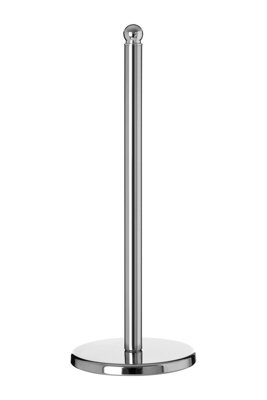 Orsina Durably Constructed Chrome Roll HolderStable Tall Kitchen Tissue Roll HolderDurable Paper Towel Holder from B&Q