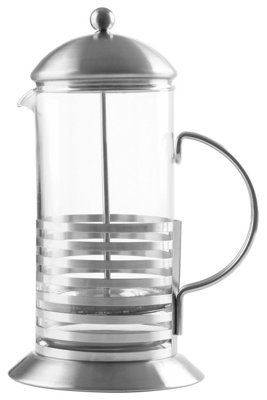 Orsina Stylish Design 8 Cup CafetiereAdvanced Filtration System Small CafetiereComfortable Grip Coffee Cafetiere from B&Q