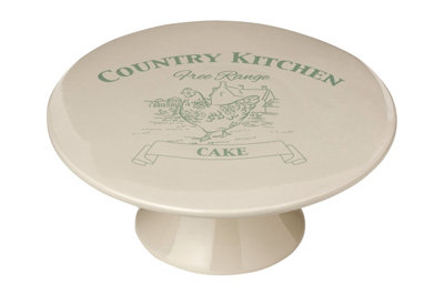 Premier Housewares Interiors By Premier Durable Cake Stand Durable Cake Stand For Parties, Stable Constructed Cake Display Stand For Kitchen Cream