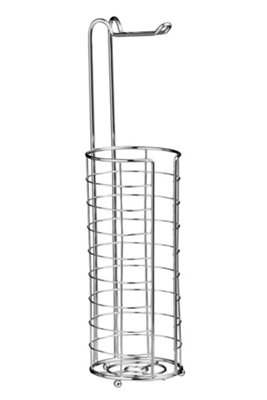 Orsina Chrome Toilet Roll Holder Polished Look from B&Q