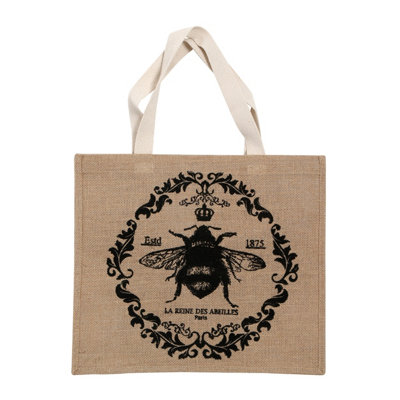 Orsina Queen Bee Canvas Shopping Bag from B&Q