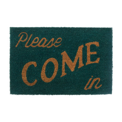 Orsina Please Come In Text Coir Doormat