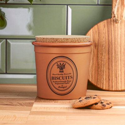 Orsina Porto Biscuit CanisterSingle Canister from B&Q