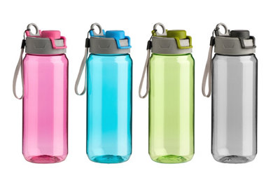 Orsina Durable Assorted 750Ml Water BottleVersatile Plastic Water BottlePortable Safe Plastic Water Bottle from B&Q