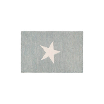 Orsina Premier Kids Grey And White Star Rug from B&Q
