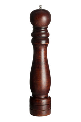 Premier Housewares Maison By Premier Soka Rubberwood Pepper Mill 14In