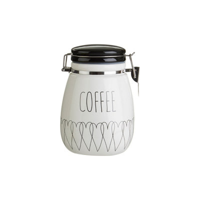 B&Q -  Chic Design Coffee CanisterFunctional Design Dolomite CanisterDurable Canister For Storing Ingredients