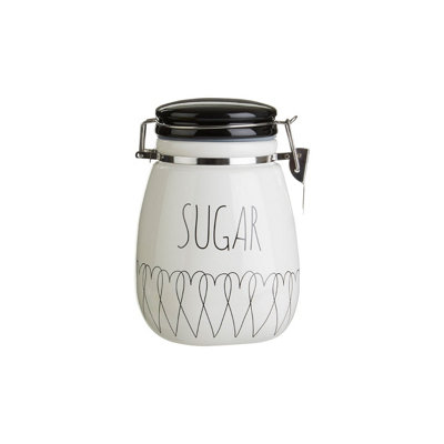 Orsina Functional Design Sugar CanisterChic Design Dolomite CanisterDurable Canister For Storing Ingredients from B&Q