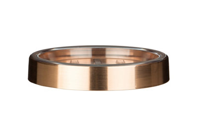 Orsina Shine Oval Ceramic Soap Dish from B&Q