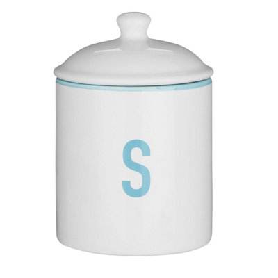 Orsina Functional Design Sugar CanisterChic Design Dolomite CanisterDurable Canister For Storing Ingredients from B&Q