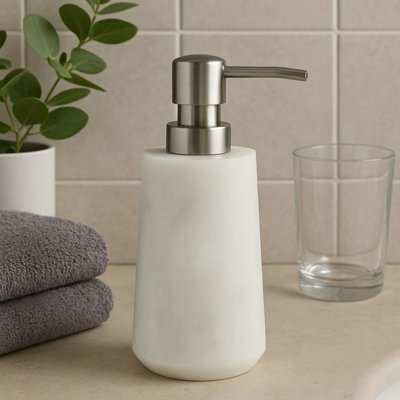 Orsina Off White Moisturizer Dispenser from B&Q