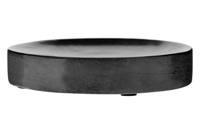 Orsina Dark Grey Ceramic Soap Dish from B&Q