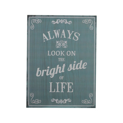 Orsina Bright Side Wall Plaque from B&Q