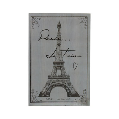 Premier Housewares Maison By Premier Paris Wall Plaque from B&Q