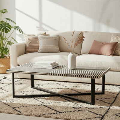Orsina Boho Round Coffee Table from B&Q