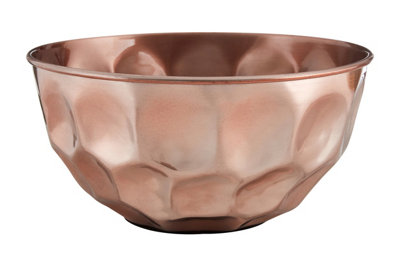 Orsina Ravi Bowl With Copper Finish from B&Q