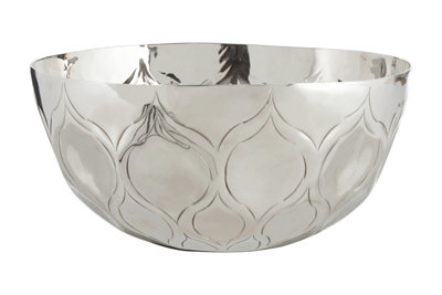 Orsina Ravi Bowl With Nickel Finish from B&Q