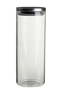 Orsina Practical Design Storage Jar 1600MlElegant House Spice JarsDurable Kitchen Storage Container For Kitchen from B&Q