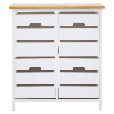 Orsina Stylish 4 Drawer ChestModern Chest Of Drawers For LivingroomSleek Minimalist Storage Chest For Lounge from B&Q