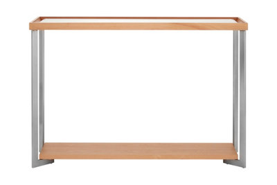 Premier Housewares Contemporary Glass Console Table from B&Q