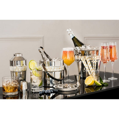 Premier Housewares Maison By Premier Champagne Bucket With Mother Of Pearl Inlay