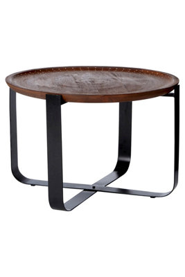 Orsina Templar Mango Wood Round Table from B&Q