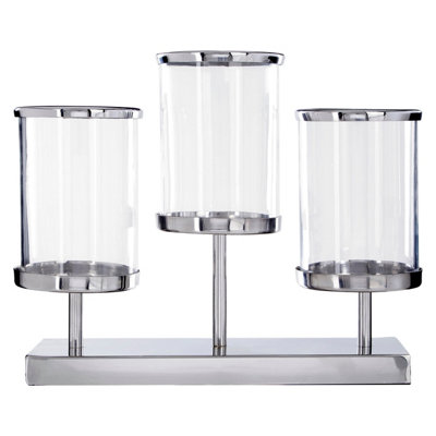 Orsina Kensington Townhouse 3 Light Candle Holder. from B&Q