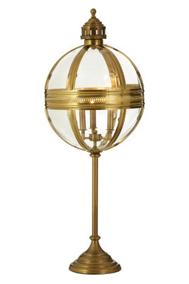 Orsina Brass Finish Table Lamp from B&Q