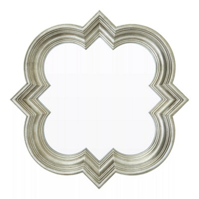 Orsina Simi Minimal Frame Decorative Mirror from B&Q