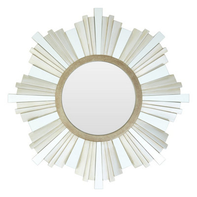 Orsina Sorrel Square Framed Wall Mirror from B&Q