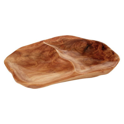 Premier Housewares Maison By Premier Kora 2 Compartments Serving Tray