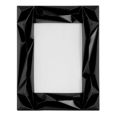 Orsina Prisma Black 5X7 Photo FrameGeometric Wire Design With Matte Black FinishFreestanding Or Wall-Mounted from B&Q