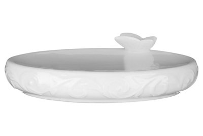 Orsina Edelle Ceramic Soap Dish from B&Q