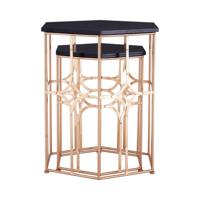 Orsina Set Of Two Lexa Side Tables from B&Q