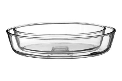 Orsina Functional Design Oval Oven Dish Set Of 3Durable Stoneware Bakeware For Roasting & Serving from B&Q