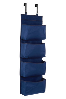 Orsina Over Door Dark Blue Hanging Organiser from B&Q