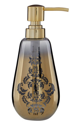 Orsina Elissa 395Ml Gold Soap Dispenser from B&Q