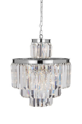 Orsina 11 Bulbs Hanging Pendant Light from B&Q