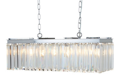 Orsina 8 Bulbs Ceiling Pendant Light from B&Q