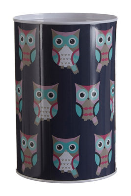 Orsina Premier Kids Happy Owls Large Money Tin from B&Q