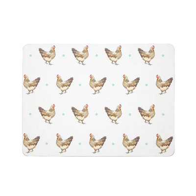 B&Q -  Mrs Henderson Cork PlacematsSet Of 4