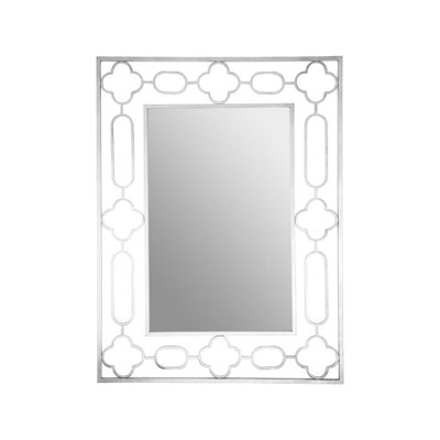Orsina Merlin Silver Leaf Wall Mirror from B&Q
